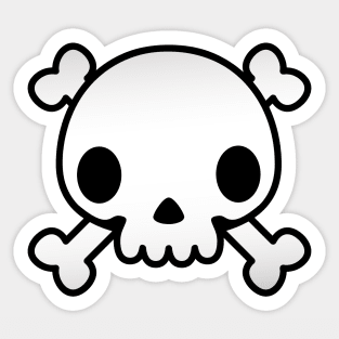 Skull (basic) Sticker